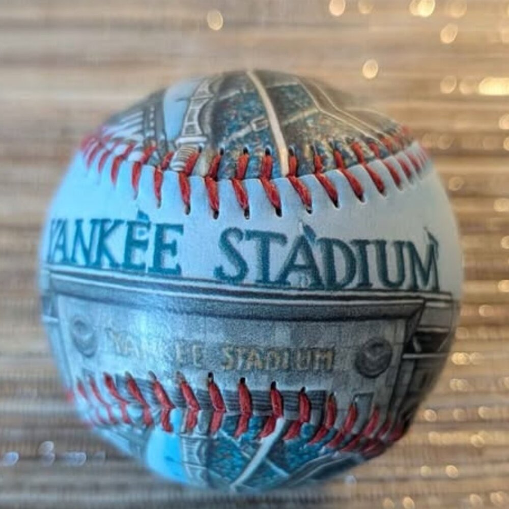 Unforgetaballs collectable stadium baseballs - New York Yankees